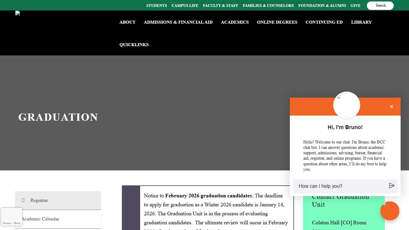 Graduation – Bronx Community College